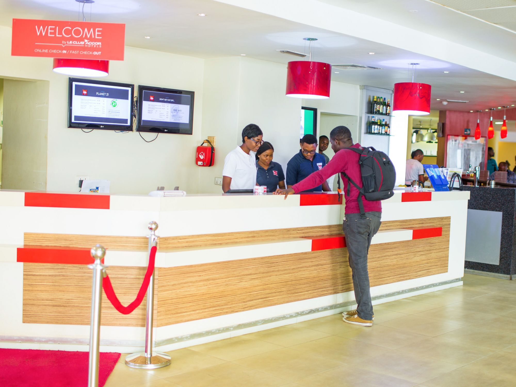 Ibis Lagos Airport Hotell Ikeja Eksteriør bilde